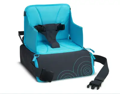 BRICA travel booster Seat -  Blue, View more