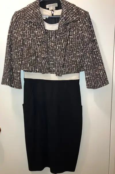 Kay Unger Dress and Jacket Set Size 4, View more