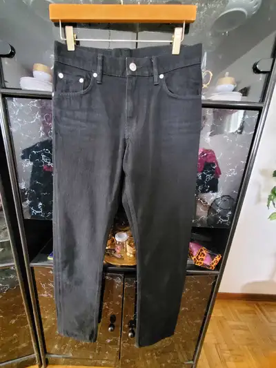 Burberry men's black straight leg jeans. size 28/L32. new/no tag, View more