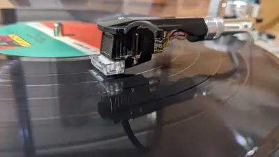 Micro Seiko headshell with Shure M81MC cartridge, View more