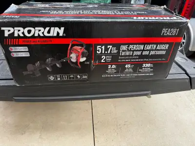 BRAND NEW PRORUN one-person EARTH AUGER , View more