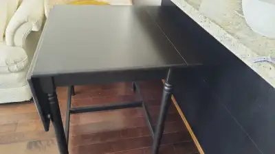 An IKEA dining table for two, View more