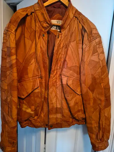 Faux-leather jacket - Medium, View more