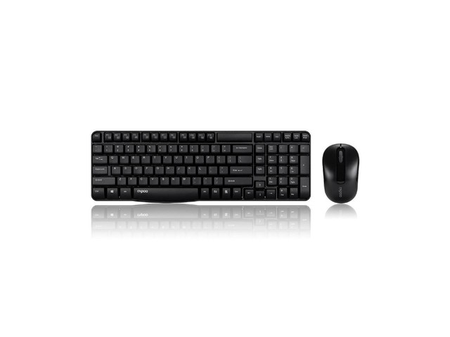 Rapoo Keyboard and Mouse in Mice, Keyboards & Webcams in Burnaby/New Westminster - Image 4