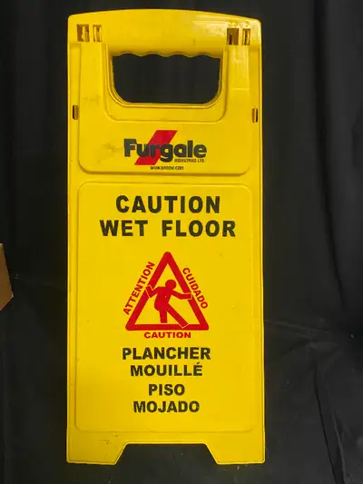 Caution Wet Floor Sign, View more