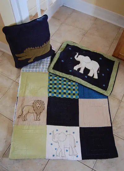 Quilted Comforter & Pillow Lil Dickens, View more