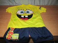 SpongeBob Pajamas with Toy, Size = 3X (BRAND NEW)