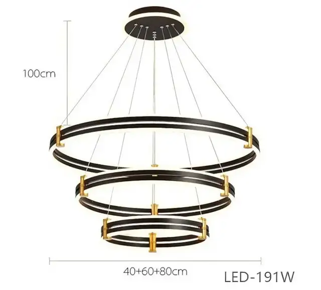 Led chandelier in Indoor Lighting & Fans in City of Toronto - Image 4