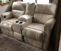 Loveseat Power Recliner with Center Console