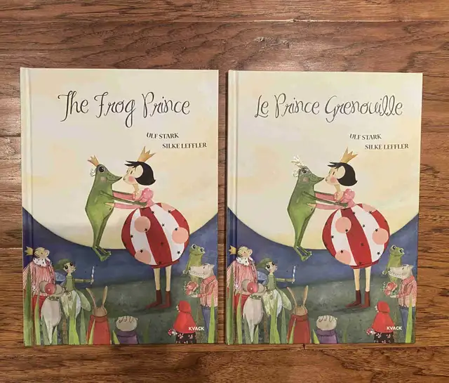 10 Hardcover Books - 5 in English & 5 in French