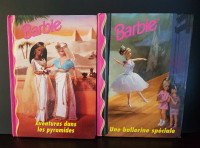 Collection Barbie, 2 livres, très propres, maison sans fumée