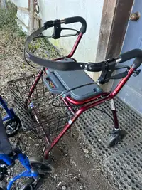 Walker and Transport Wheelchair