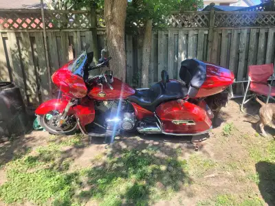 From the 1731 power plant to the air ride suspension this is the bike to ride anywhere you like. The...