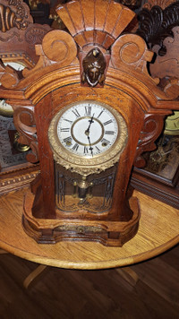 Antique Clock, full working order. Beautiful conversation piece.