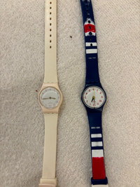  2 Watches Swatch 