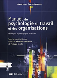 Manuel de psychologie du travail et des organisations 1ere éditi