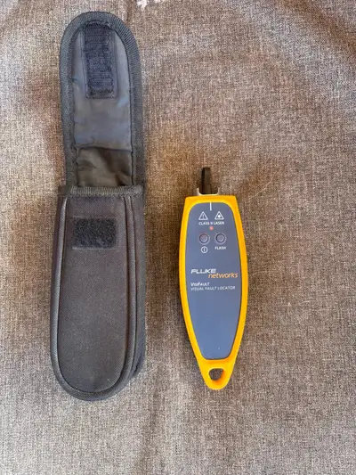 Used fluke networks visual fault locator. 300$