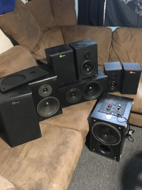Nuance powered sub and speakers