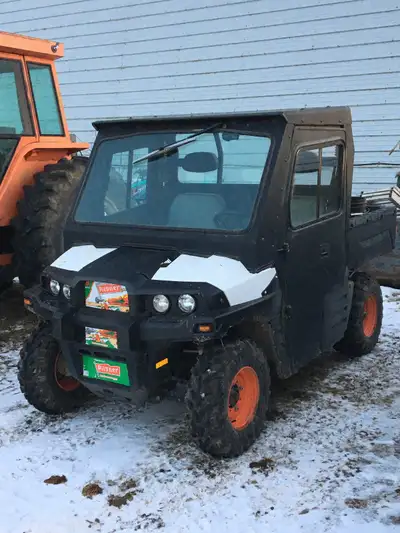 2011 Bobcat 3400D side by side, new shift linkage, new bushings and bearings on the front suspension...