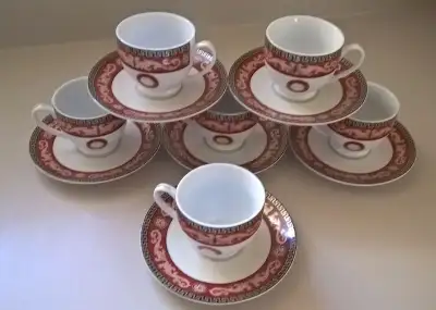 T LIMOGES - Casa Elite Home Collection Espresso Demitass, View more