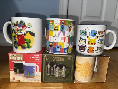 Mario, Pokemon, Zelda, Toy Story Mugs, View more