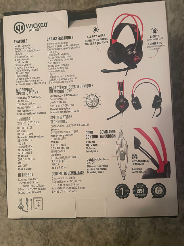 Grid Legion 500 Gaming Headphone in Other in Mississauga / Peel Region - Image 3