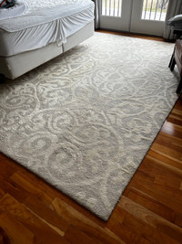 8x11 handwoven wool area rug 