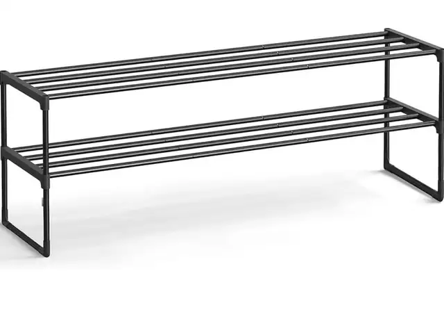 2-Tier Stackable Shoe Rack in Storage & Organization in Oshawa / Durham Region - Image 2