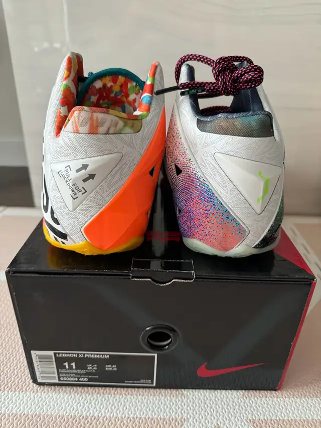 DS Brand New Nike Lebron XI What The Lebron Sz 11 in Men's Shoes in Markham / York Region - Image 10