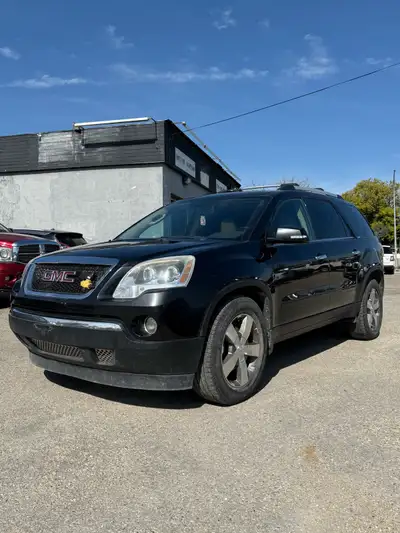 2011 GMC Acadia AWD fully loaded new safety clean title seven seater all-wheel-drive 225,000 km runs...