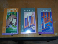 Lot of 3 Step by Step VHS Cassette Instructions Guides on Plumbi