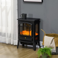 22" Electric Fireplace Stove, 1500W 