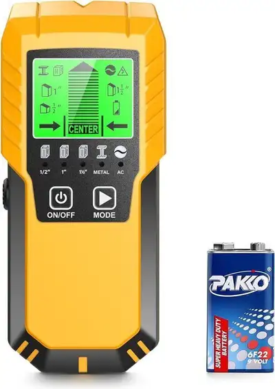 Stud Finder Wall Scanner (NEW) Enhanced Precision and Speed Stud Finder Model : Features advanced se...
