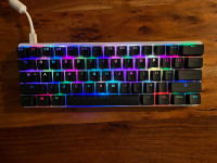 Mechanical keyboard 60% Vortex Pok3r RGB
