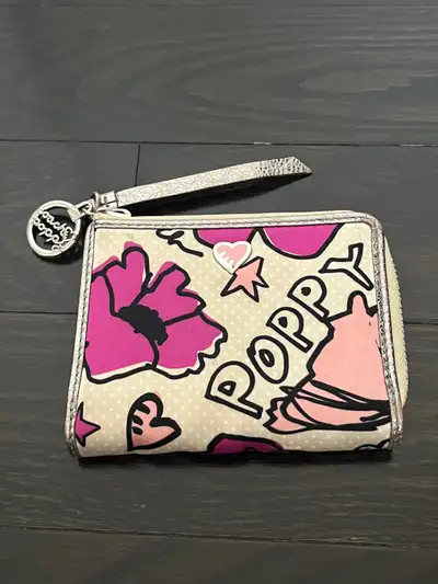 Coach poppy vintage Y2K floral wallet, View more