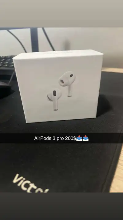 Selling AirPods 3 pro for a very good price!