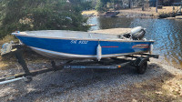 UPDATE! 2000 14ft 15hp yamaha with trailer!