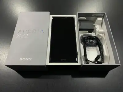 Hello, For sale is a Sony XZ2 64GB Black SmartPhone. This phone is unlocked and can activate on any...