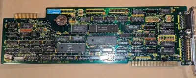 Vintage Multi IO 8-Bit ISA Adapter w/ Floppy Controller and RTC, View more