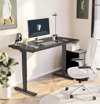 FlexiSpot Desk Frame E6B – Electric Standing Desk Frame (NEW ), View more