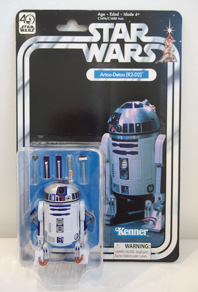 STAR WARS 40th ANNIVERSARY R2-D2 6” ACTION FIGURE, View more