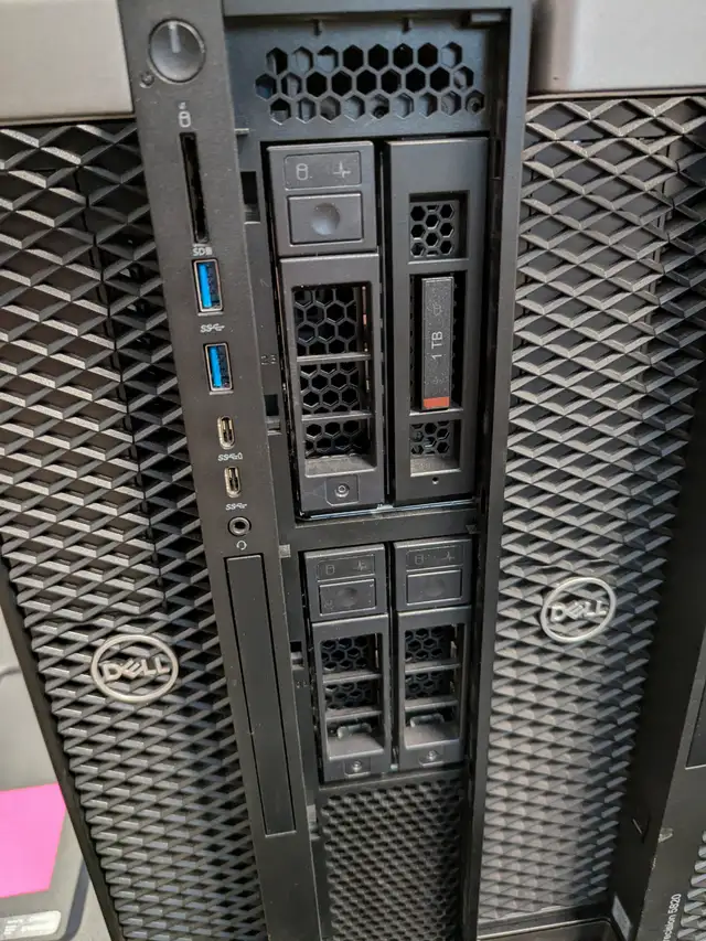 Lot of seven (7) Dell Precision 5820 desktop PCs in Desktop Computers in Edmonton - Image 3