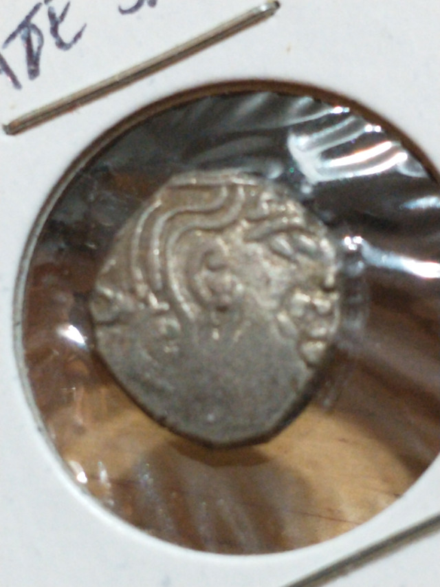 Gupta I, Gupta Dynasty late 3rd century silver drachm coin in Arts & Collectibles in City of Toronto - Image 3