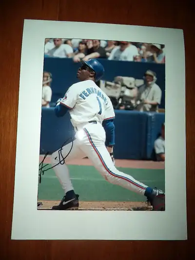 Tony Fernandez, 8x10 Authenticity hologram on the photo, signed. Yes this item is still available, w...
