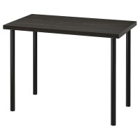 IKEA Linnmon desk/table, black, in good condition 