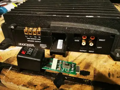Kicker ZR-series two-channel amplifier, View more