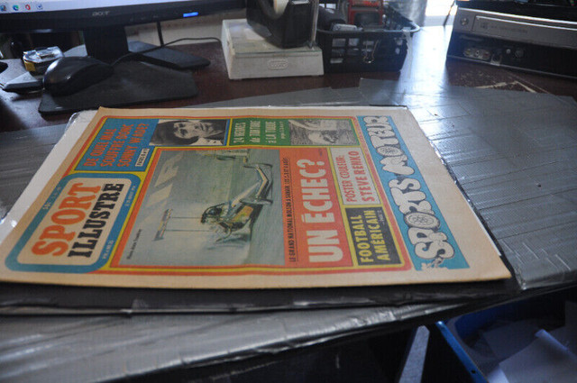 Sport moteur illustre 1974 hockey nhl newspaper la crosse 2 dans Art et objets de collection  à Victoriaville - Image 4