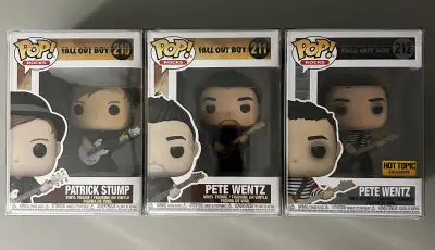 Funko pop rocks  fall out boy music wentz stump, View more
