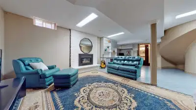 Full basement for rent in the Woodbridge area. The basement includes one bedroom, one living room, a...