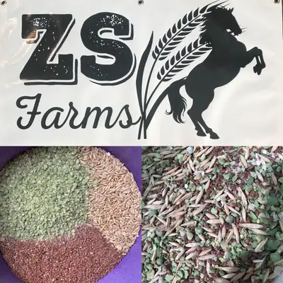 Milled Peas, Whole Flax, Whole Oats - 20kg bags, View more
